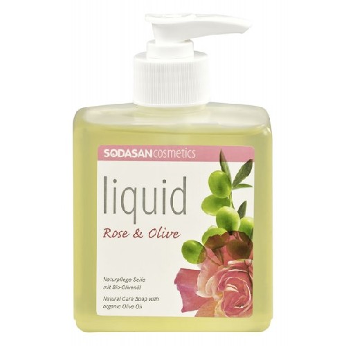 Sapun Lichid/Gel de Dus Ecologic Trandafiri - Masline 300ml